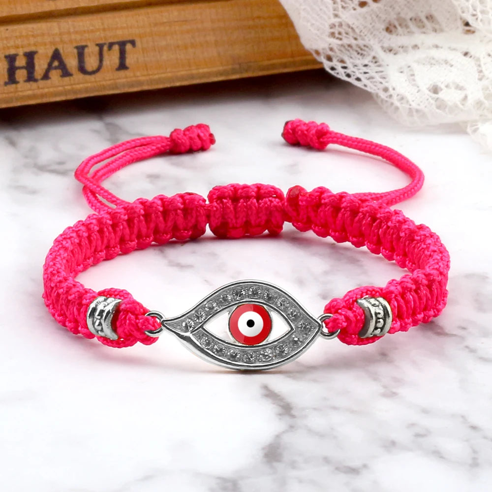 🌟 Handmade Evil Eye Bracelet 🧿✨