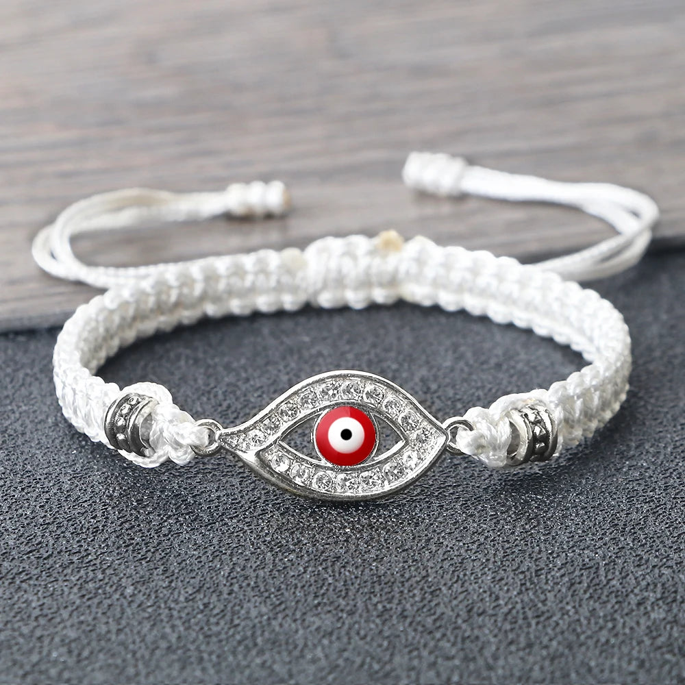 🌟 Handmade Evil Eye Bracelet 🧿✨